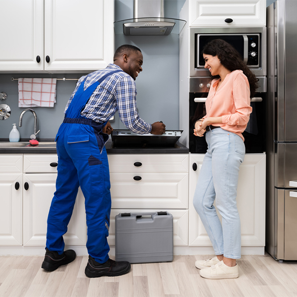 can you provide an estimate for cooktop repair before beginning any work in Thompsons Texas